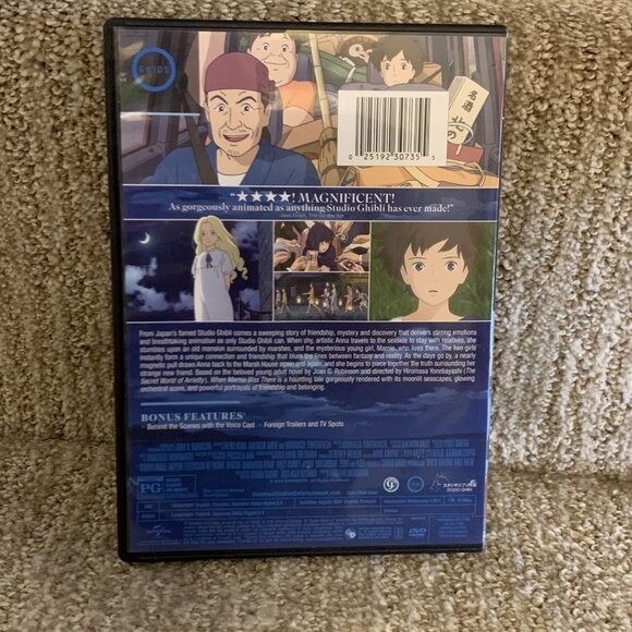 When Marnie Was There (DVD) NTSC Widescreen Color Studio Ghibli Anime Animation - Picture 3 of 4